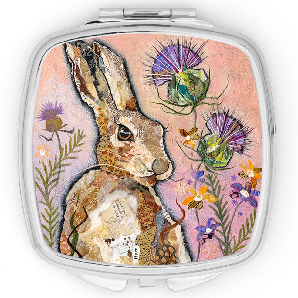 Hare & Thistle Compact Mirror