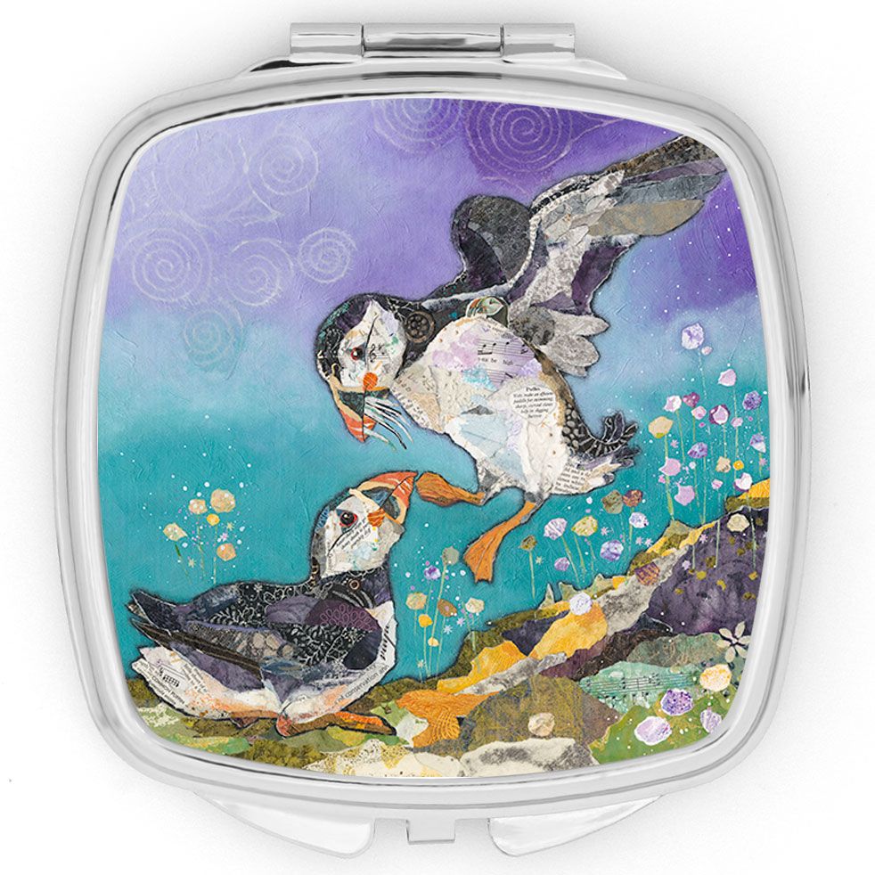 Puffin Compact Mirror