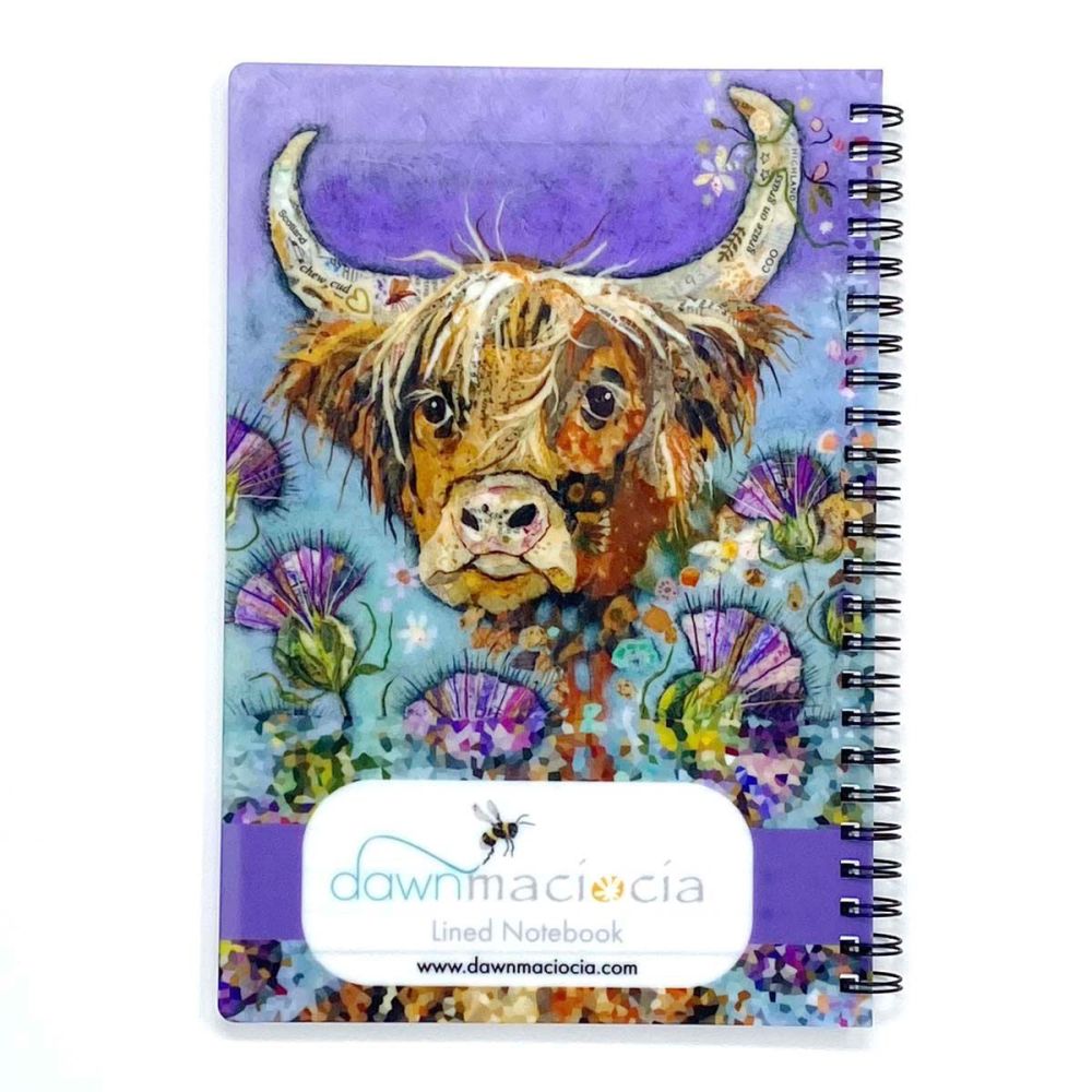Thistle Coo A5 Wiro Notebook - with option to personalise