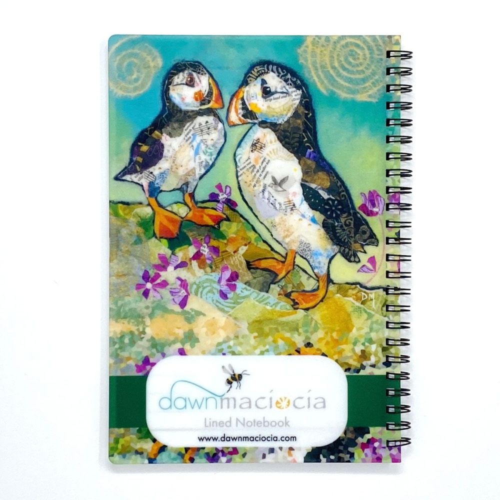 Puffin Pals A5 Wiro Notebook - with option to personalise