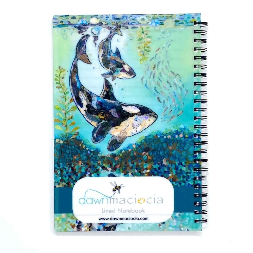 Dance with the Orca A5 Wiro Notebook - with option to personalise