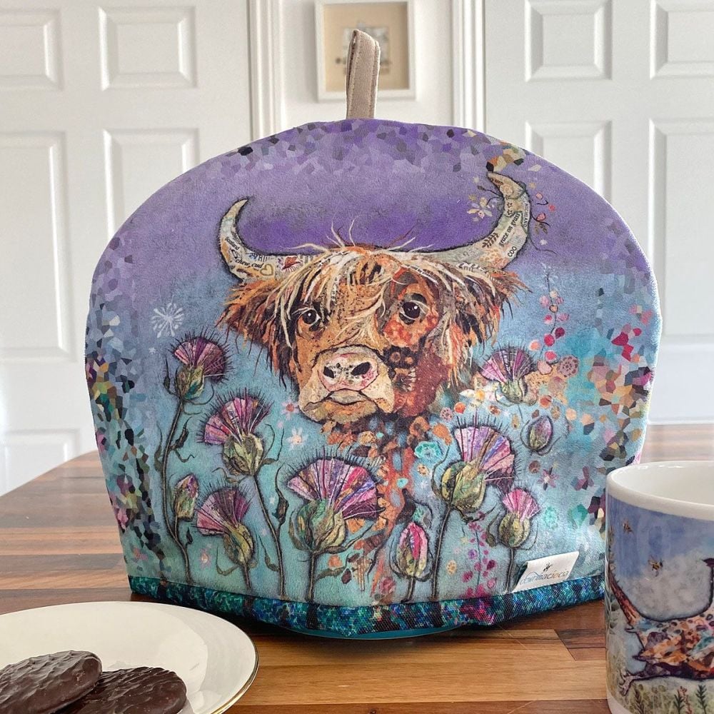 Thistle Coo - Highland Cow Tea Cosy