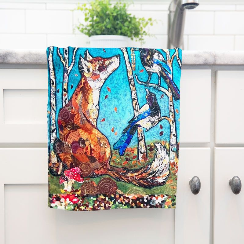 The Gift - Fox & Magpie Tea Towel