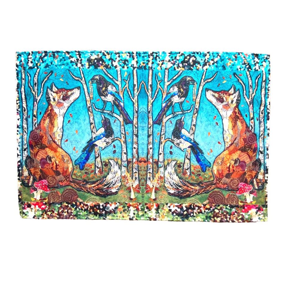 The Gift - Fox & Magpie Tea Towel