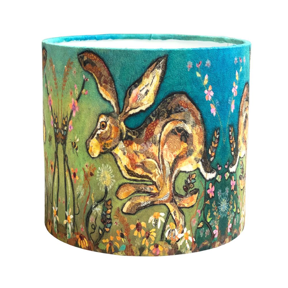 Follow the Leader - Running Hare Lampshade