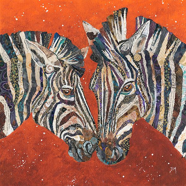 Twin Stripe Zebra - Large Print