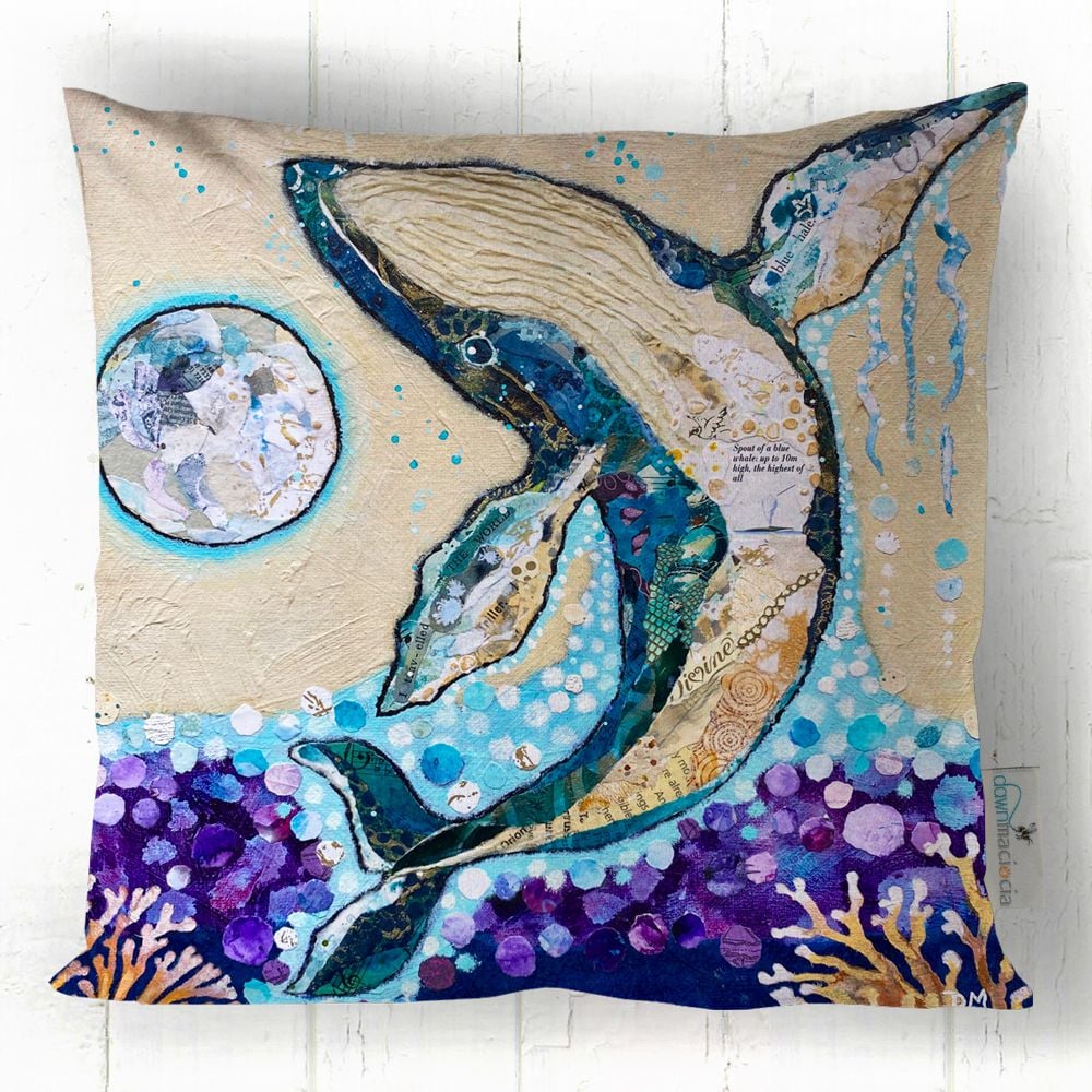 Blue Whale - Cushion