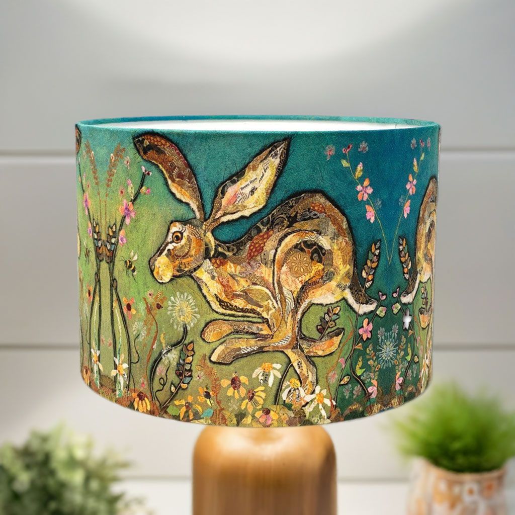 Follow the Leader - Running Hare Lampshade