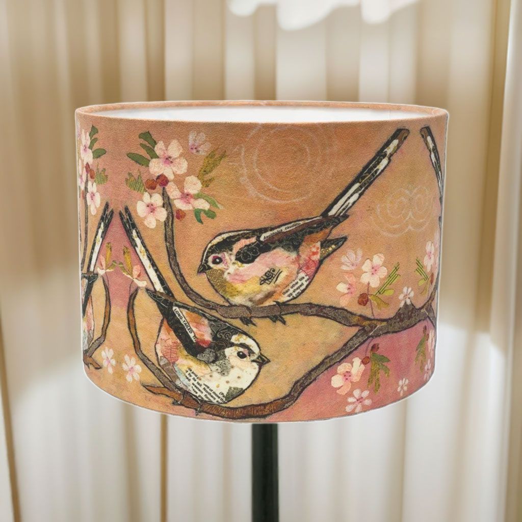 Bottoms Up - Bird Lampshade Pink