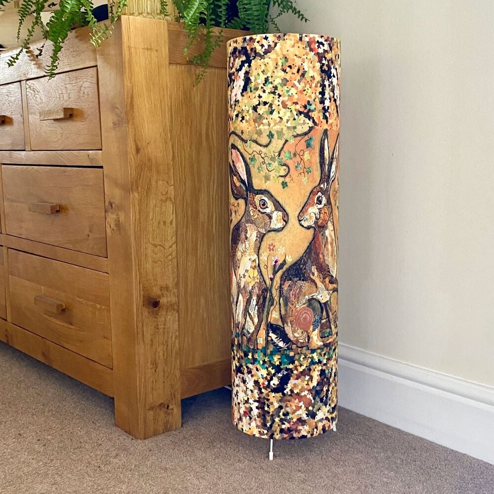 'Hares Looking at You' Hare Floor Lamp