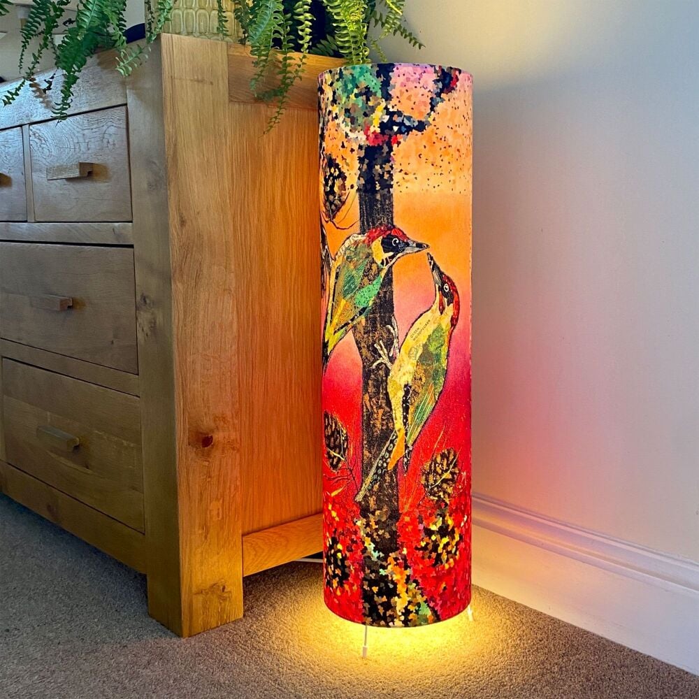 Knock Knock Woodpecker Floor Lamp