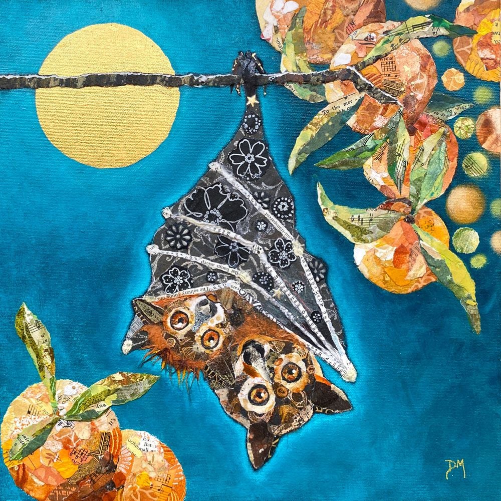 Cosy Cuddles- Fruit Bat Print