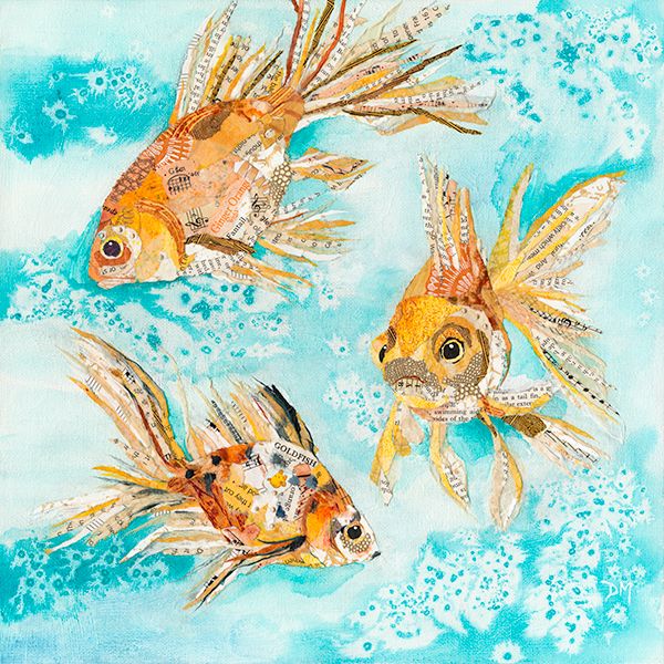 Golden Fantails- Original