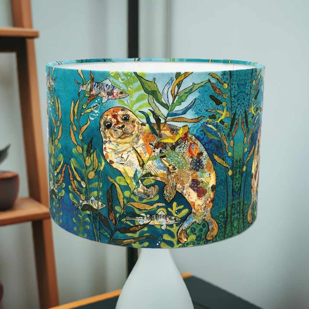 Deep Blue Seal - Lampshade