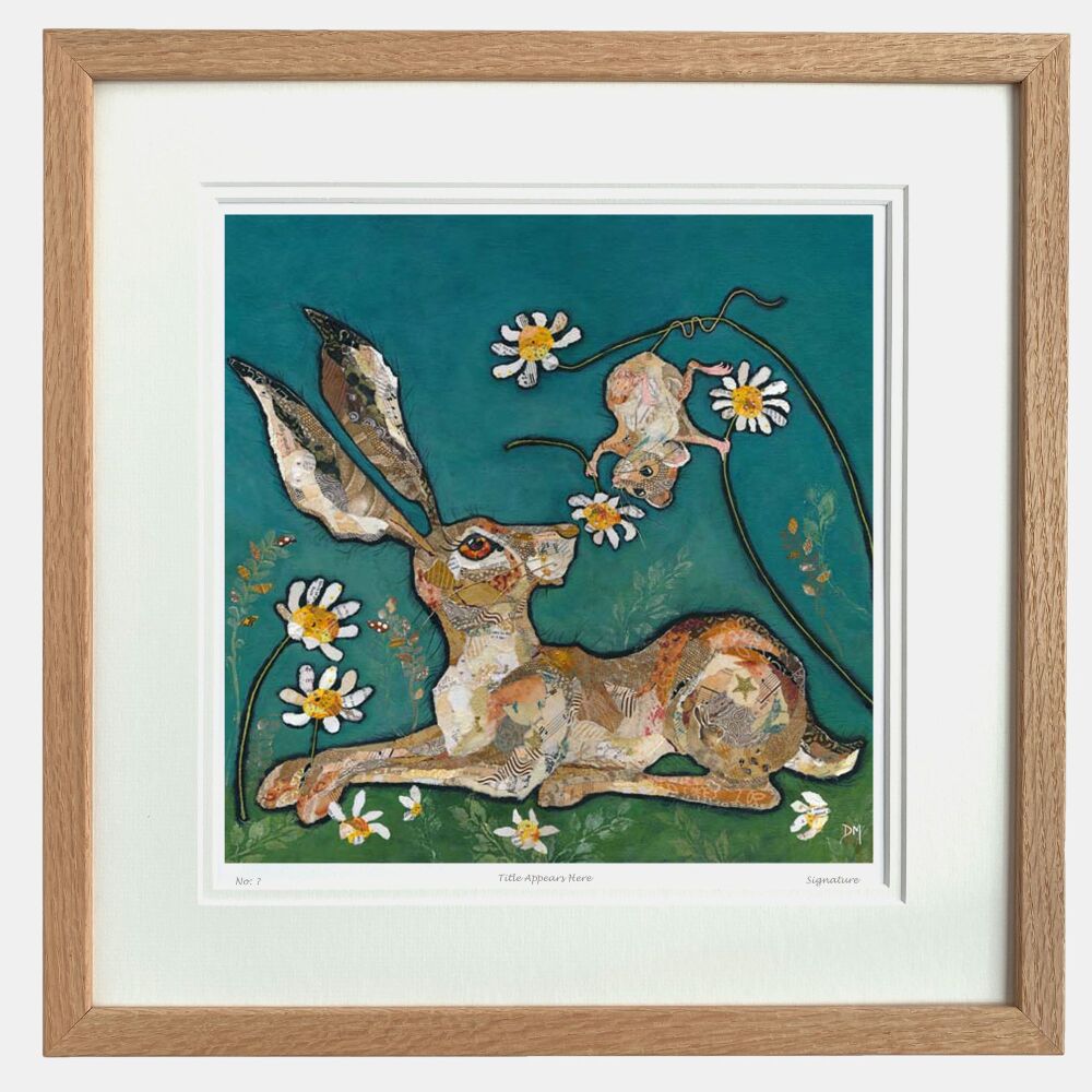 For You - Hare & Mouse Art Print