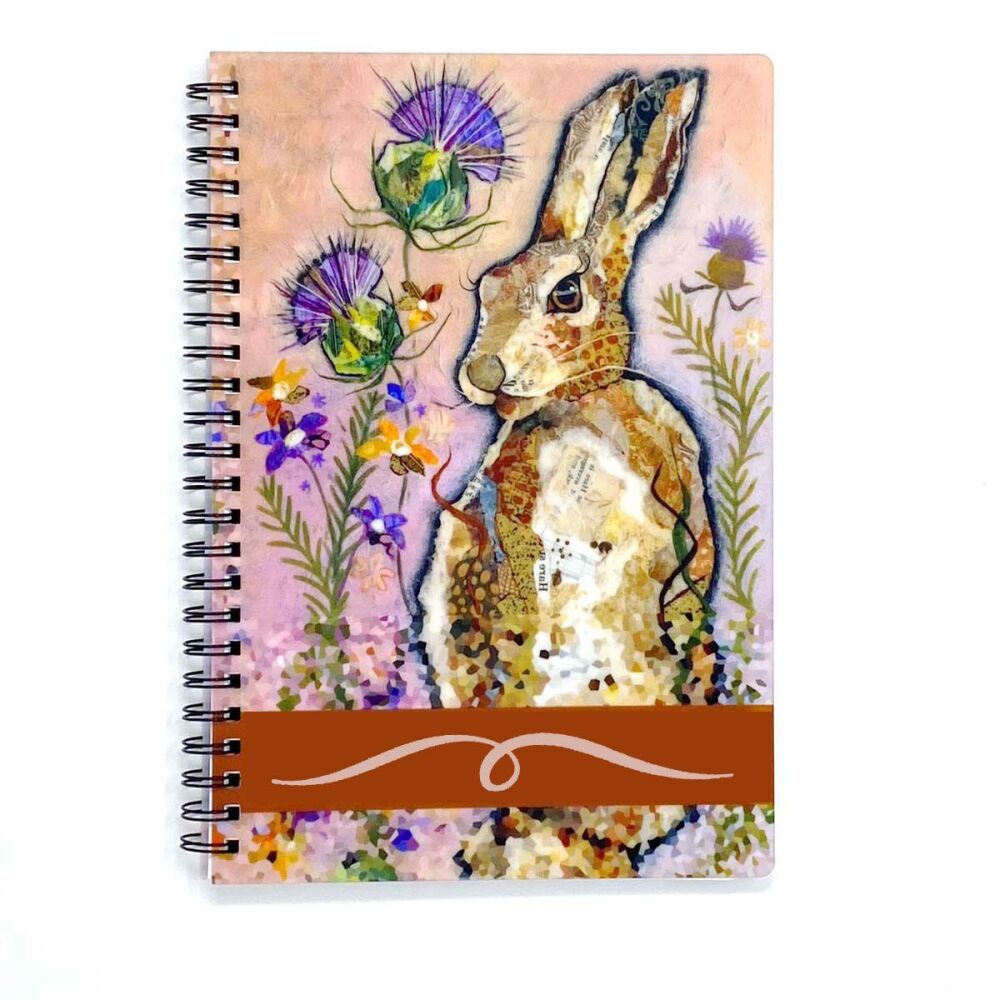 Hare & Thistle A5 Wiro Notebook - with option to personalise
