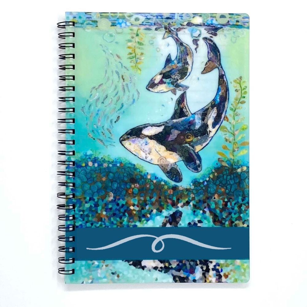 Dance with the Orca A5 Wiro Notebook - with option to personalise