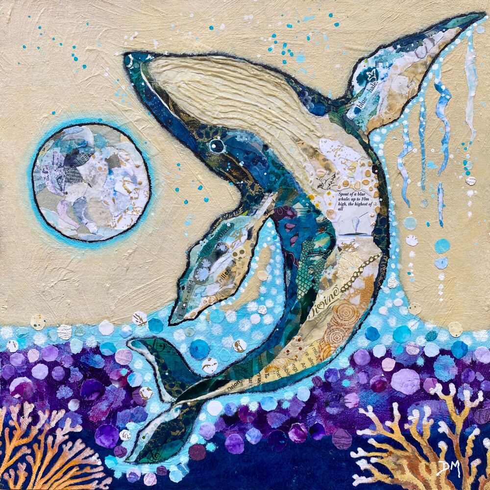 Blue Whale - Original Wall Art