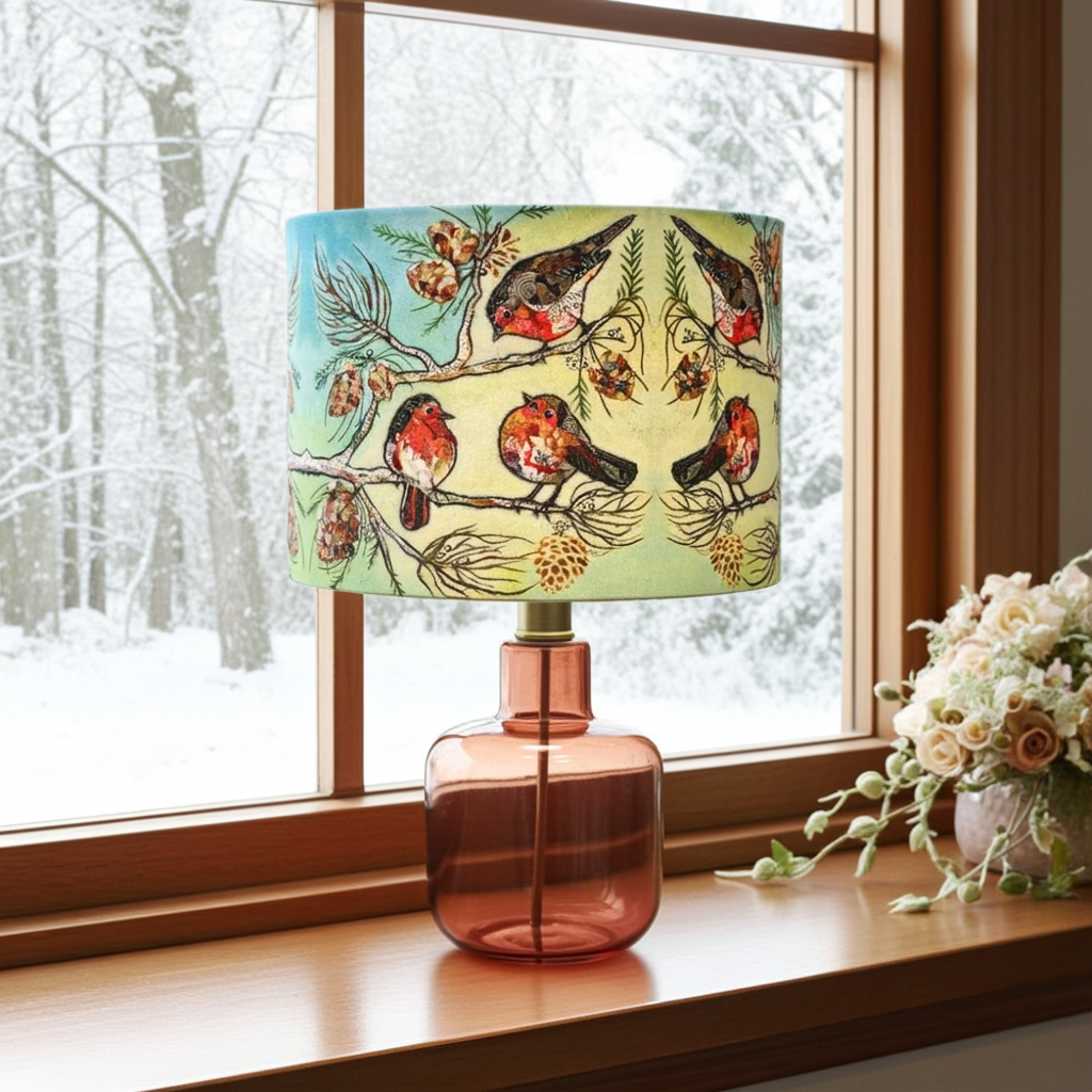 When Robins Appear - Lampshade