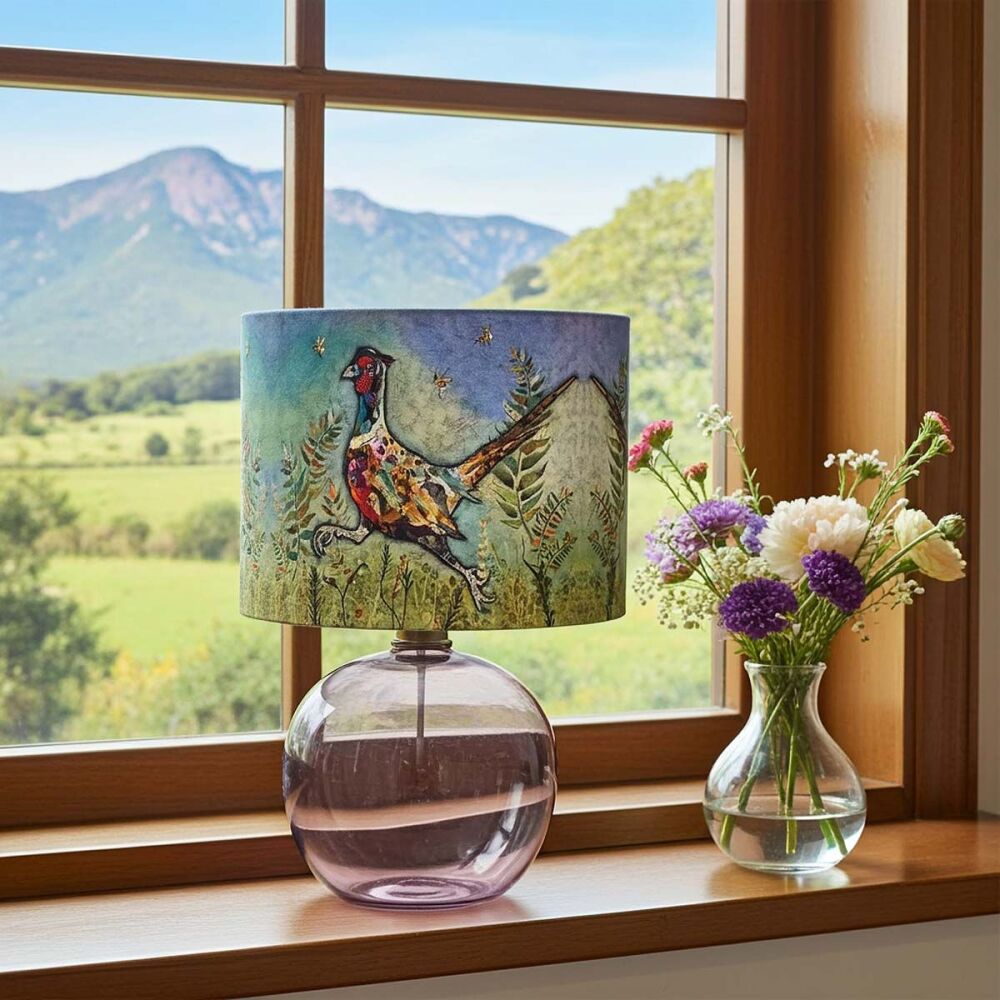 Pheasant Lampshade - 'Bee Free'