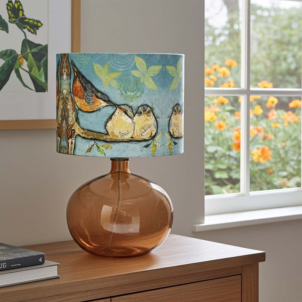 Patience - Nuthatch Lampshade