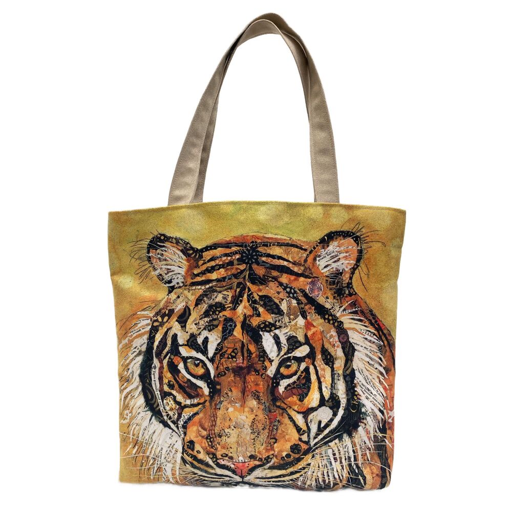 The Watcher Tiger Tote Bag