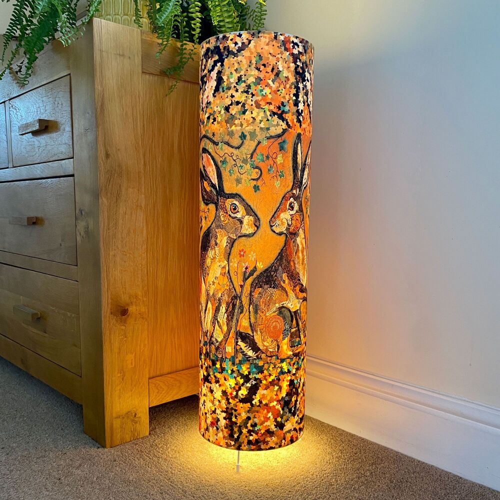 'Hares Looking at You' Hare Floor Lamp (SECONDS)