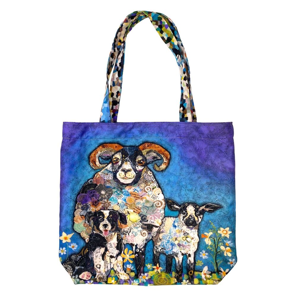 Ram-a-Lamb-a-Ding-Dong Tote Bag - Polycotton