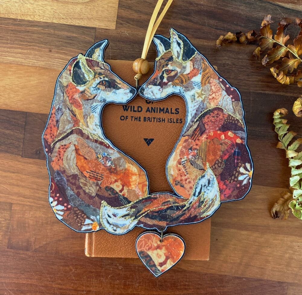 Fox Decorative Wall Hanger