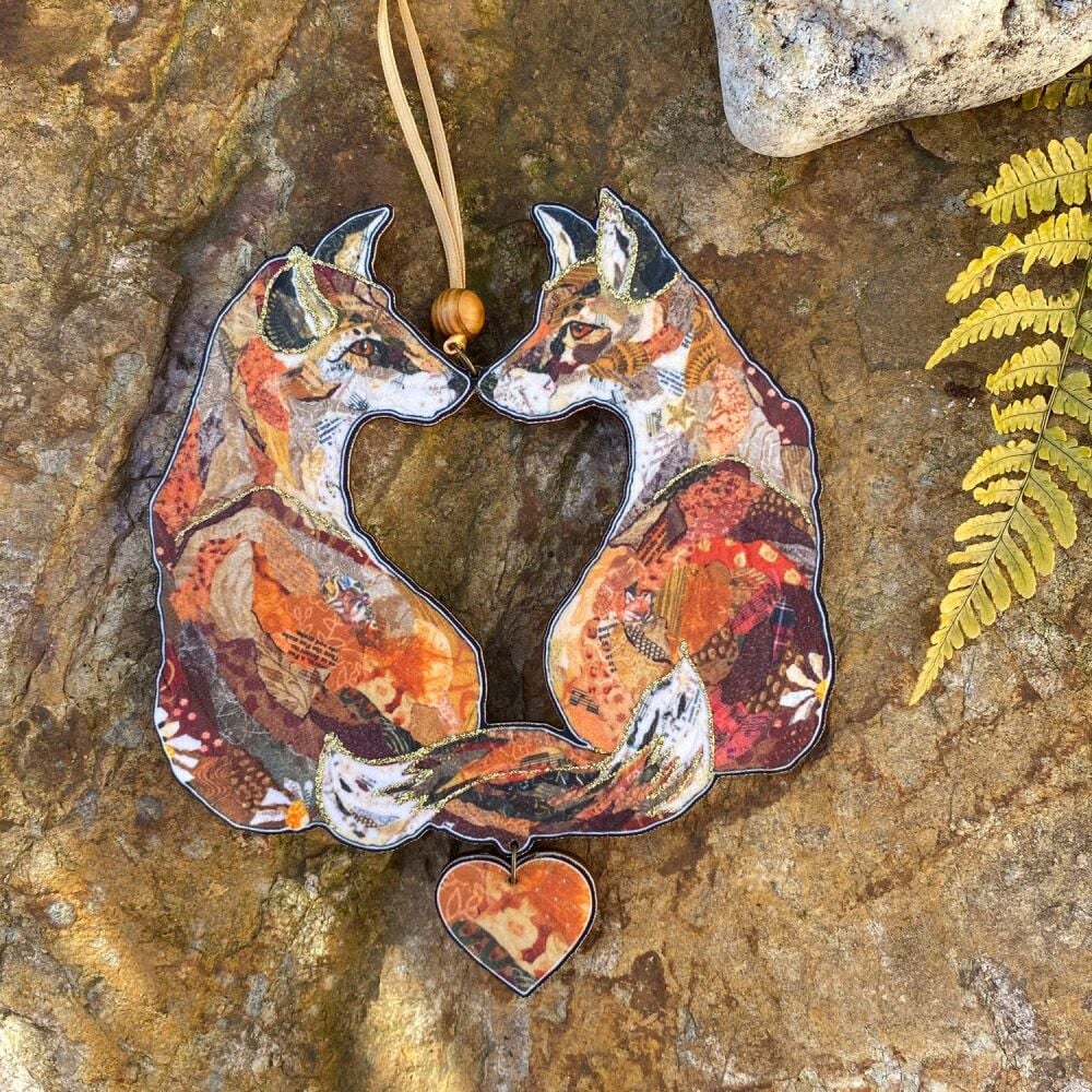 Fox Decorative Wall Hanger