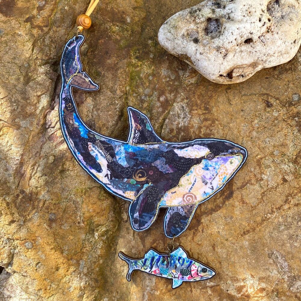 Orca Decorative Wall Hanger