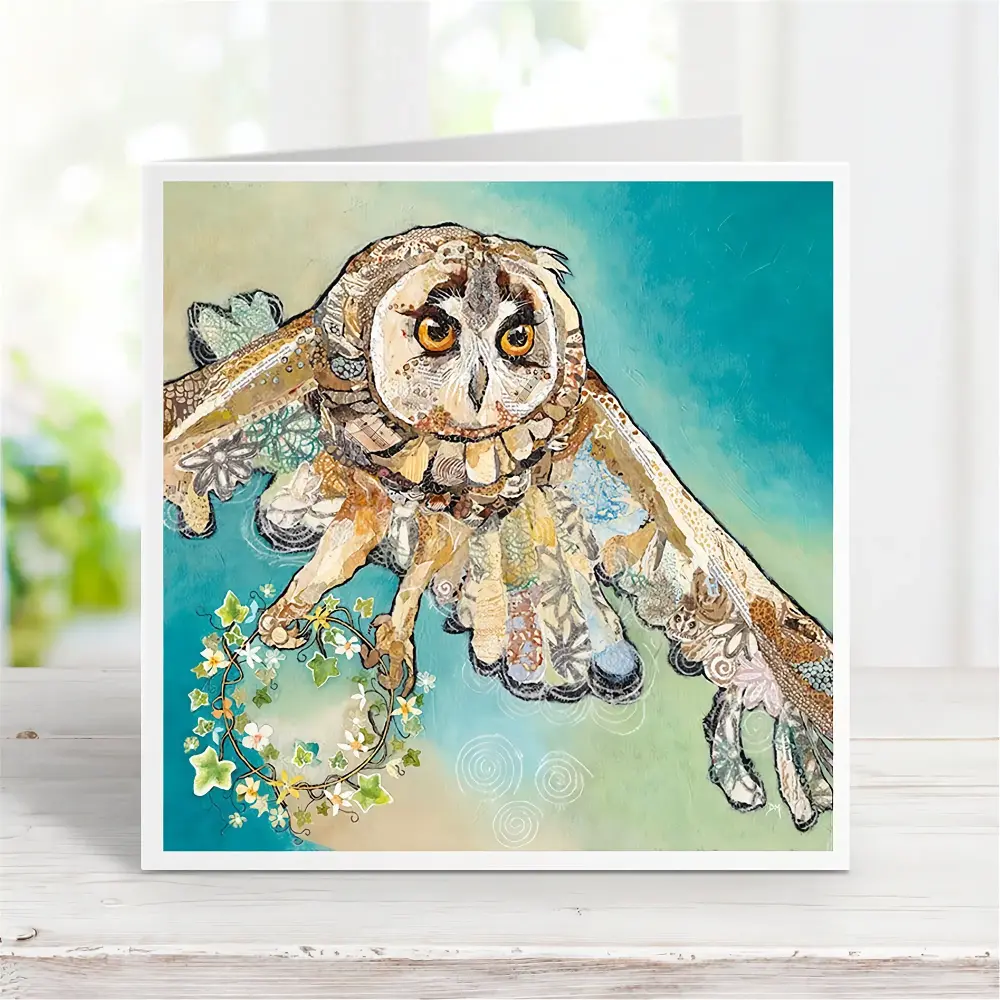 A Gift for Athene - Owl Greetings Card