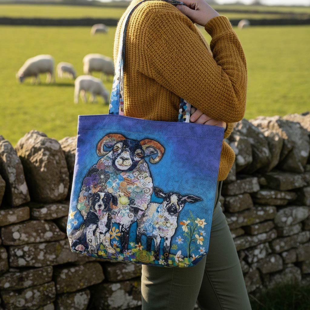 Ram-a-Lamb-a-Ding-Dong Tote Bag - Polycotton