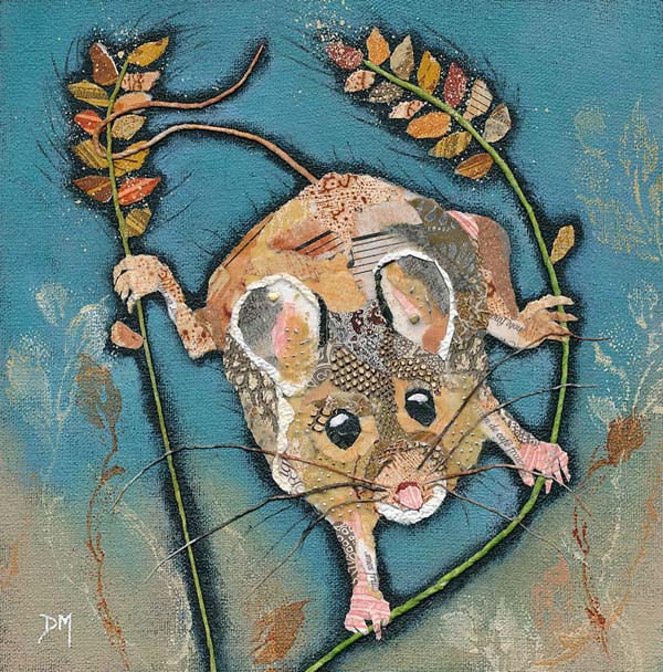 Climbing Mouse Art Print