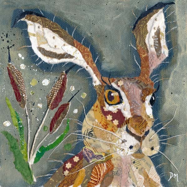 <!-- 0010 --> Hare & Whiskers Art Print