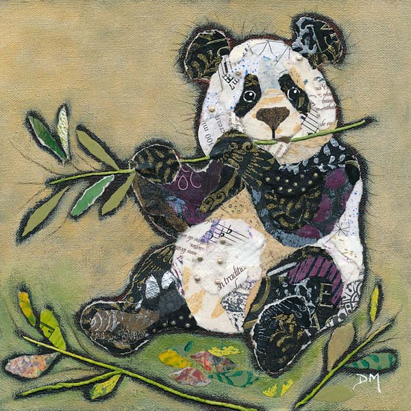 Bamboo Panda - Small/Med Print