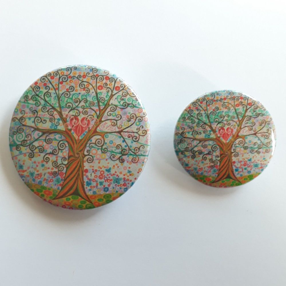 Mandala Tree of Life Badges