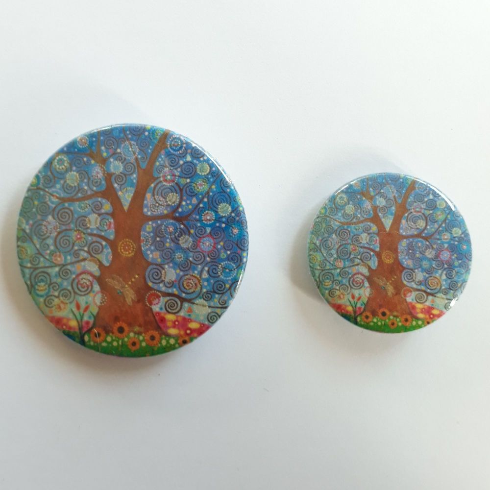 Dragonfly Tree of Life Badges