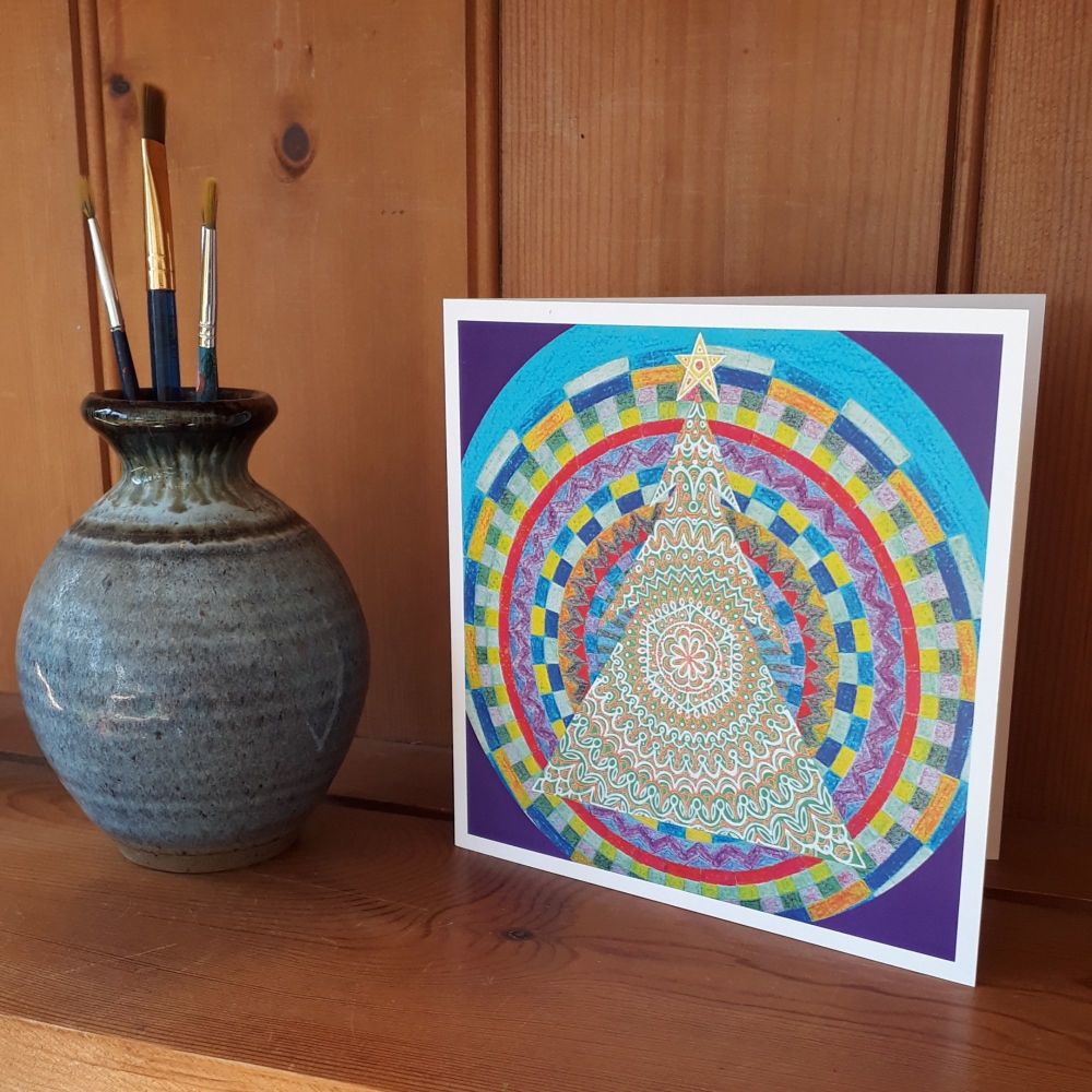 MB025 Christmas - Mandala Tree