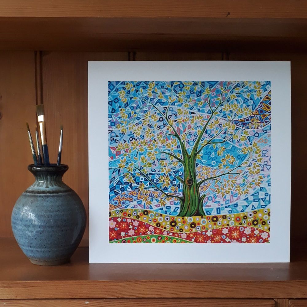 MB204 Gold Leaf Tree of Life
