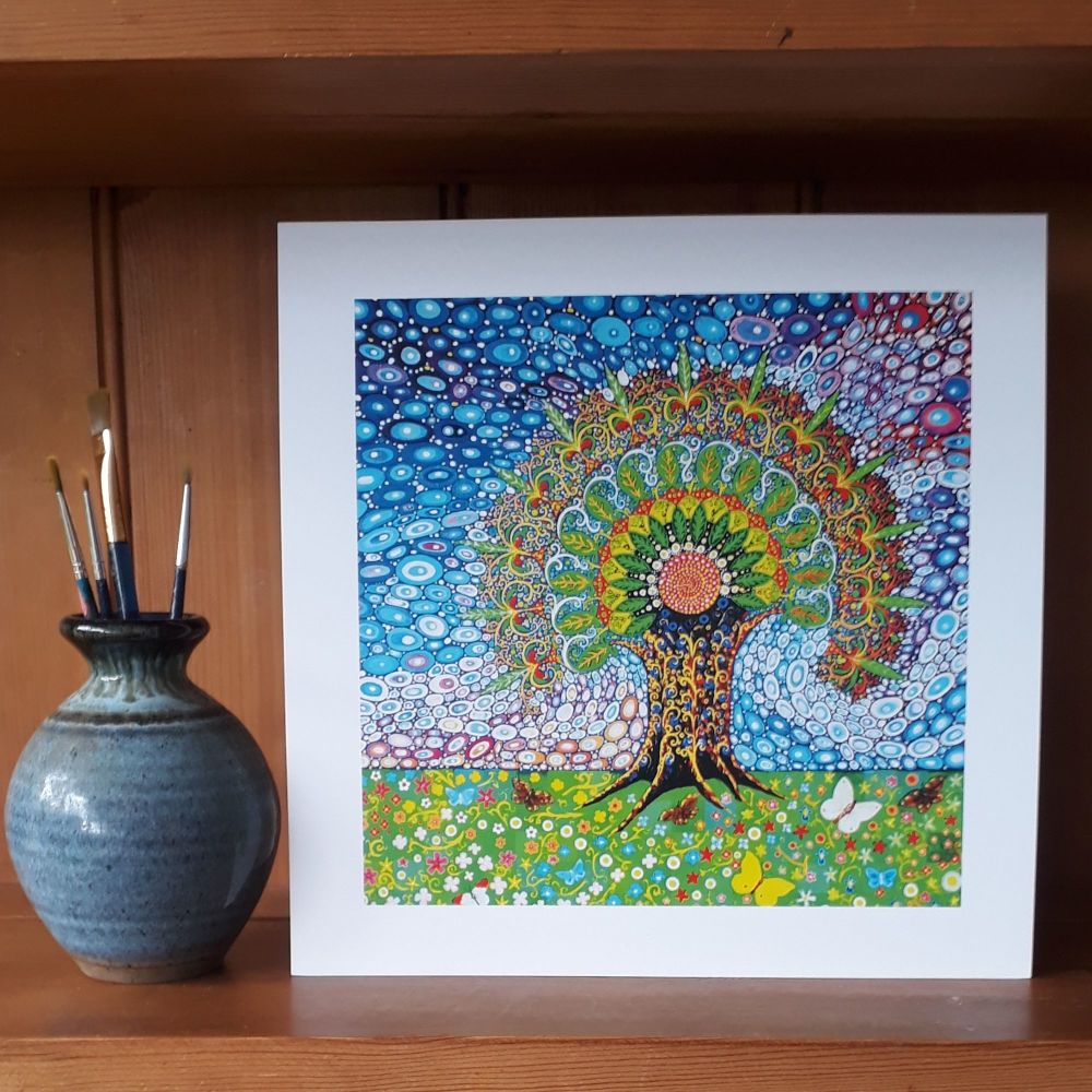MB218 Peacock Tree of Life #4