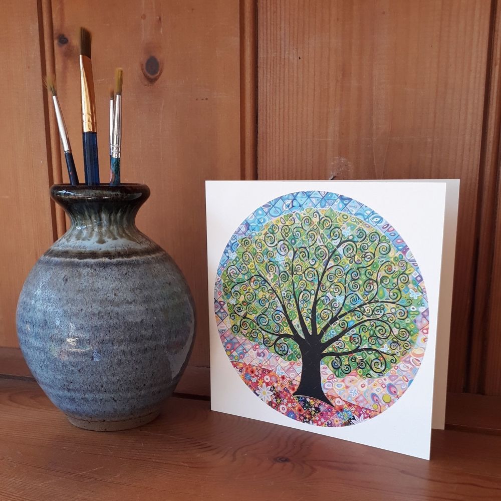 MB105 Tree of Life - Blue Butterflies
