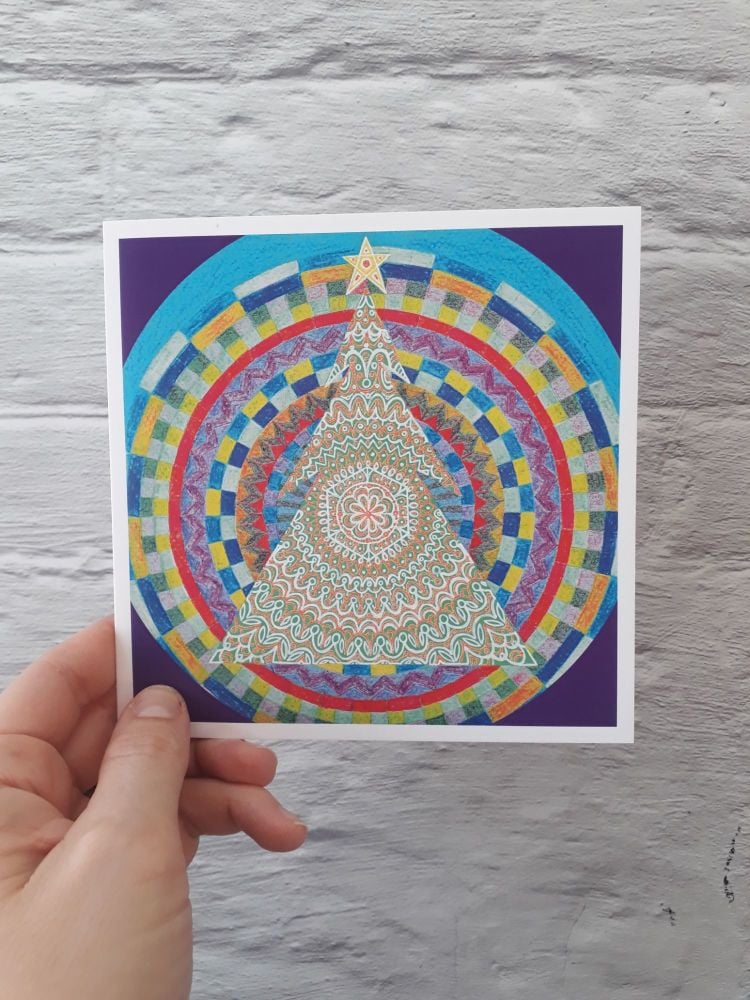 MB025 Christmas - Mandala Tree