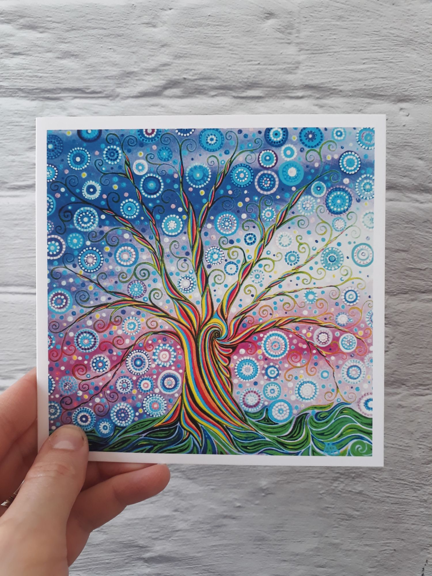 Candy Tree Greeting Card
