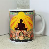 Om Meditate and Mandala Mug