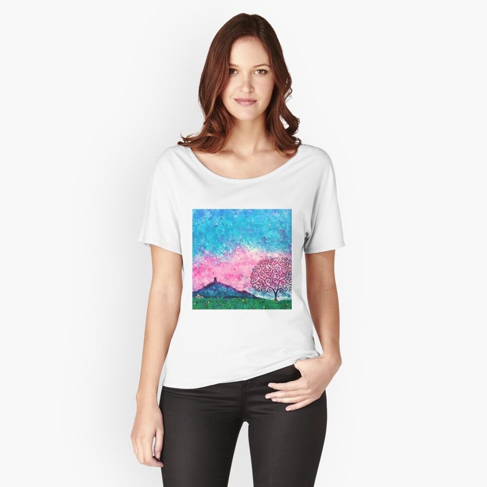 Glastonbury Tor Relaxed Fit T-Shirt