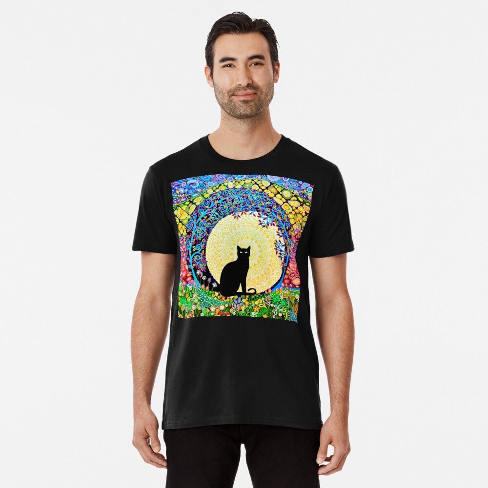 Black Cat Premium T-Shirt