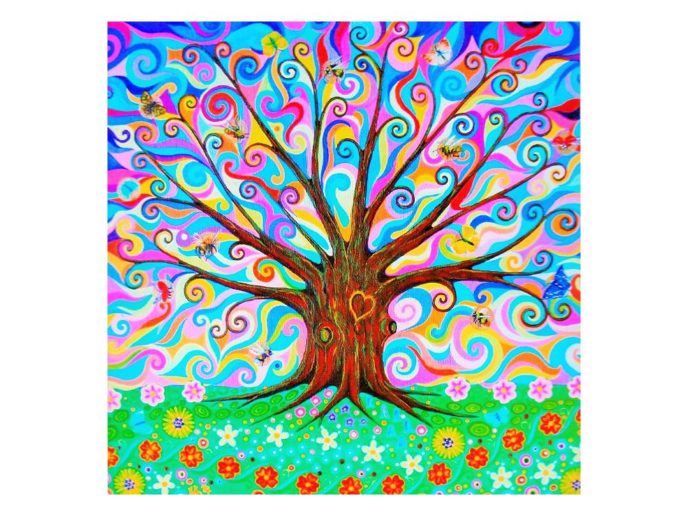 Lovers Tree of Life card