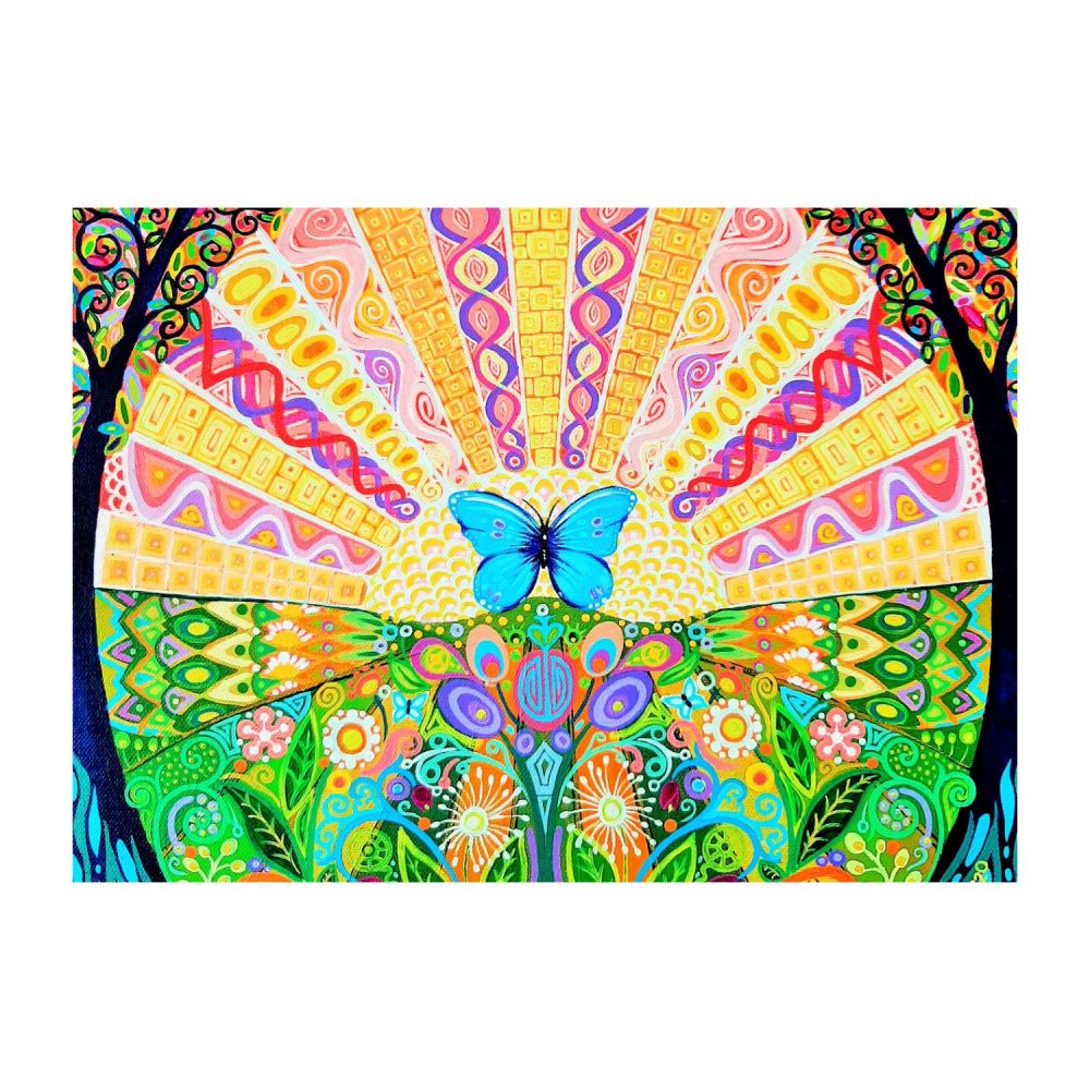 Blue Butterfly art print