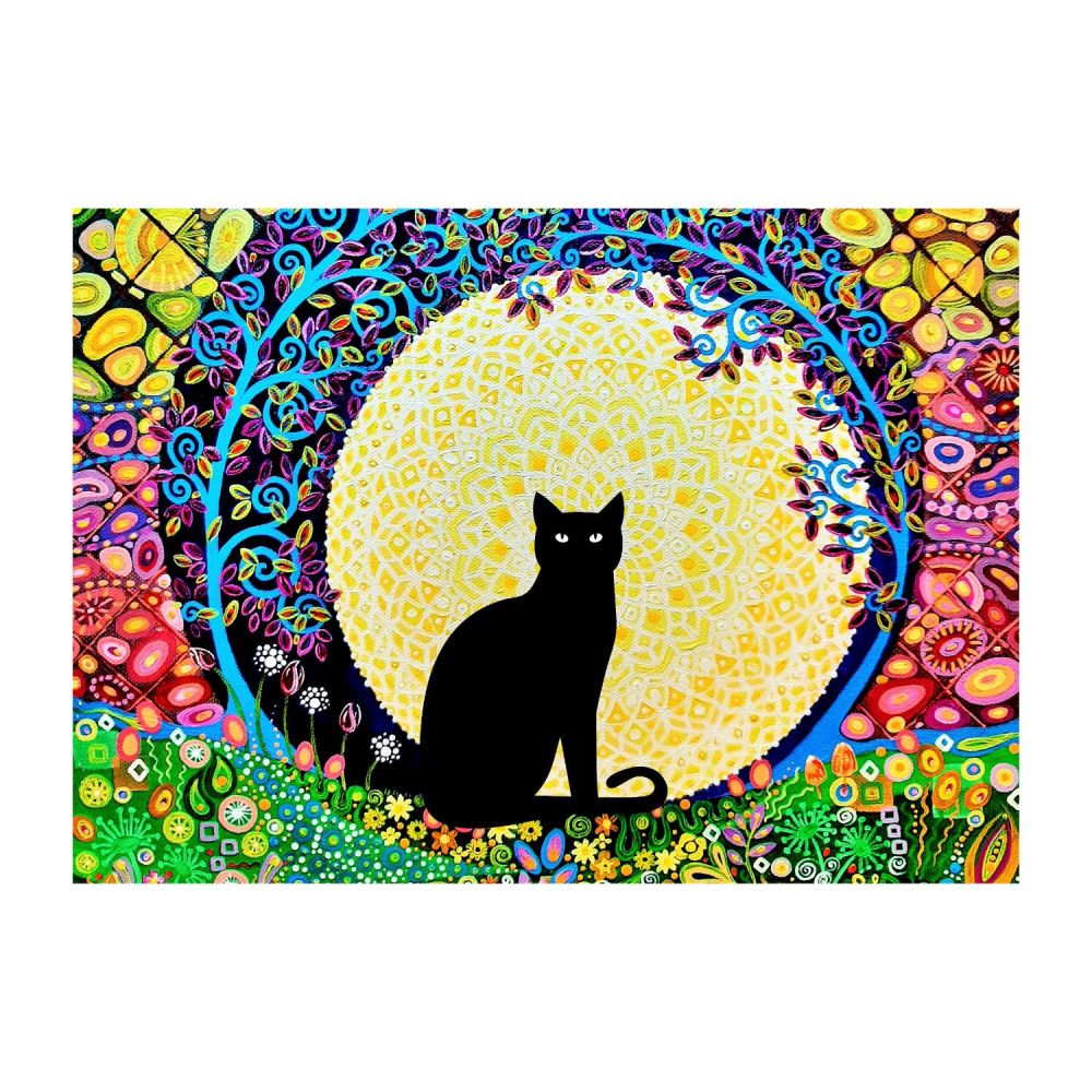 Black Cat art print